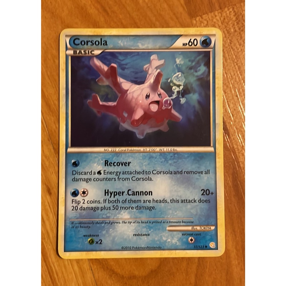 Corsola Pokémon‎ Card
